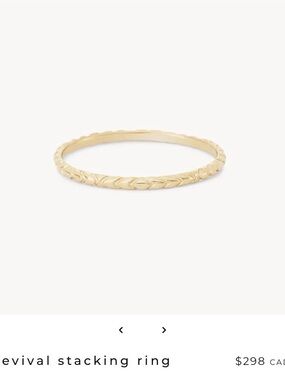 bluboho revival stacking ring - size 9